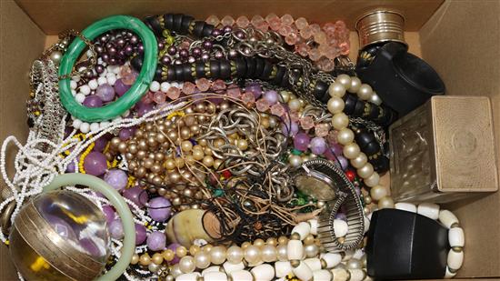 Mixed costume jewellery